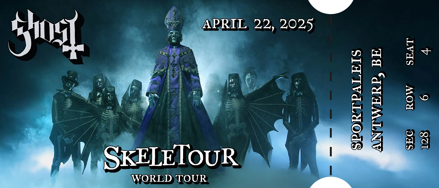 concept concert ticket Ghost