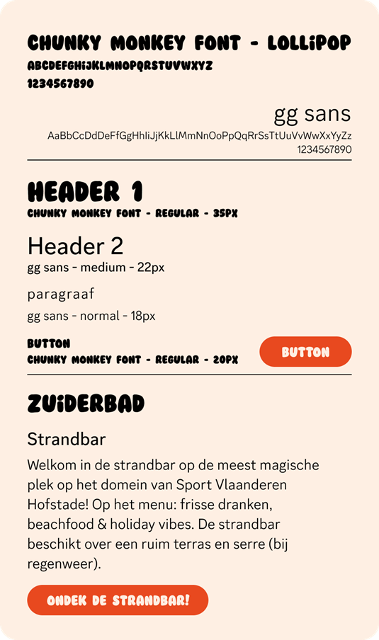 Zuiderbad typography